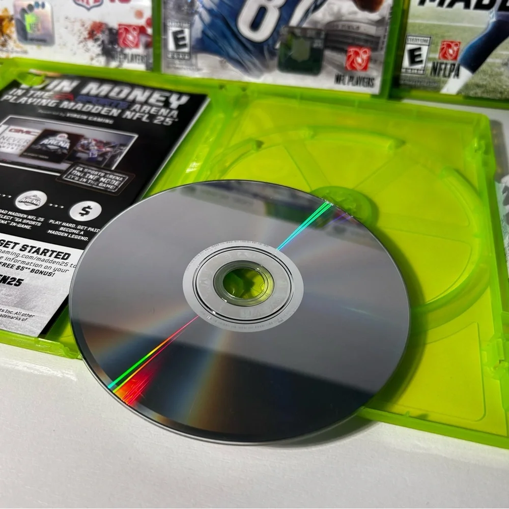 Madden NFL 10,12,15,25 (Microsoft Xbox 360) Lot of 4 **UNTESTED**